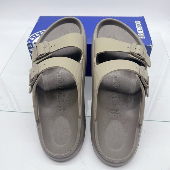 Birkenstock Mogami Terra Stealth 2 Strap Birko-Flor Slide Faded Khaki Mens EU 45 - Picture 11 of 11